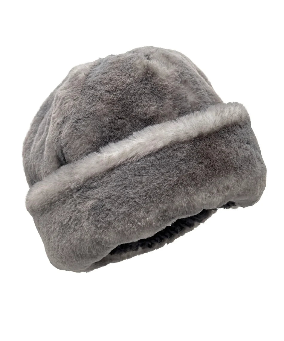Luxury Faux Fur Beanie