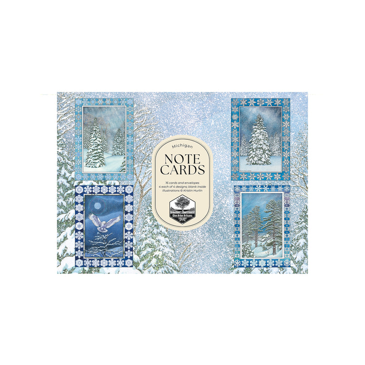 Christmas Note Card Box Set - 16 Pack