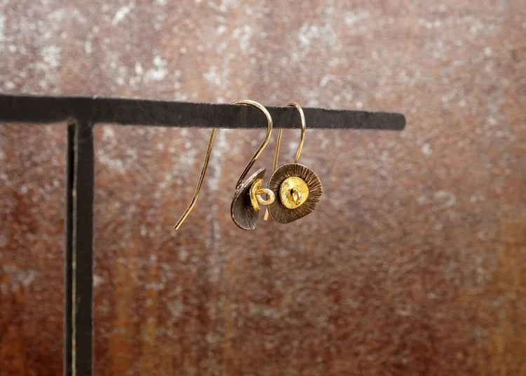 Lotus Leaf Earrings