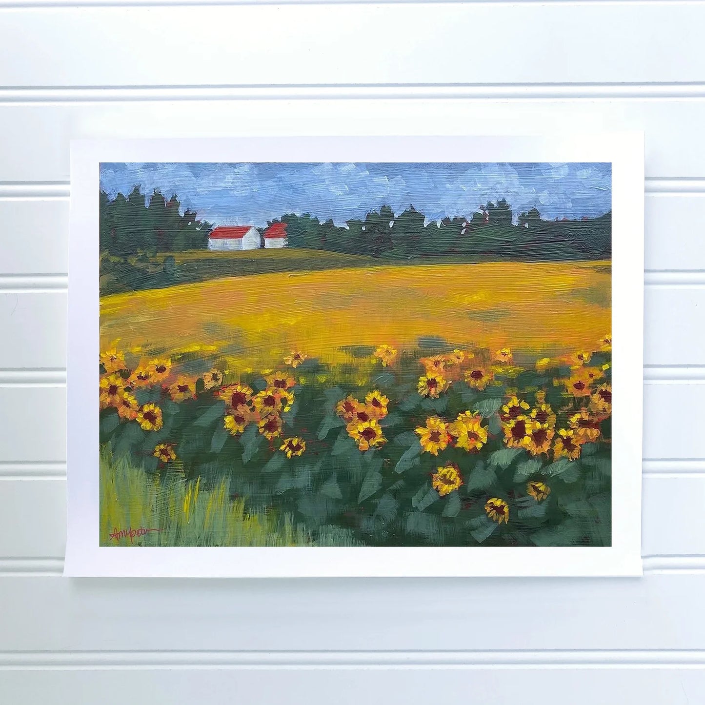 "Field of Gold" 11x14 Print