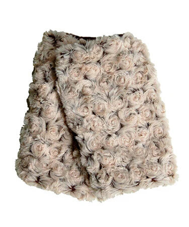 Luxury Faux Fur Fingerless Reversible Gloves