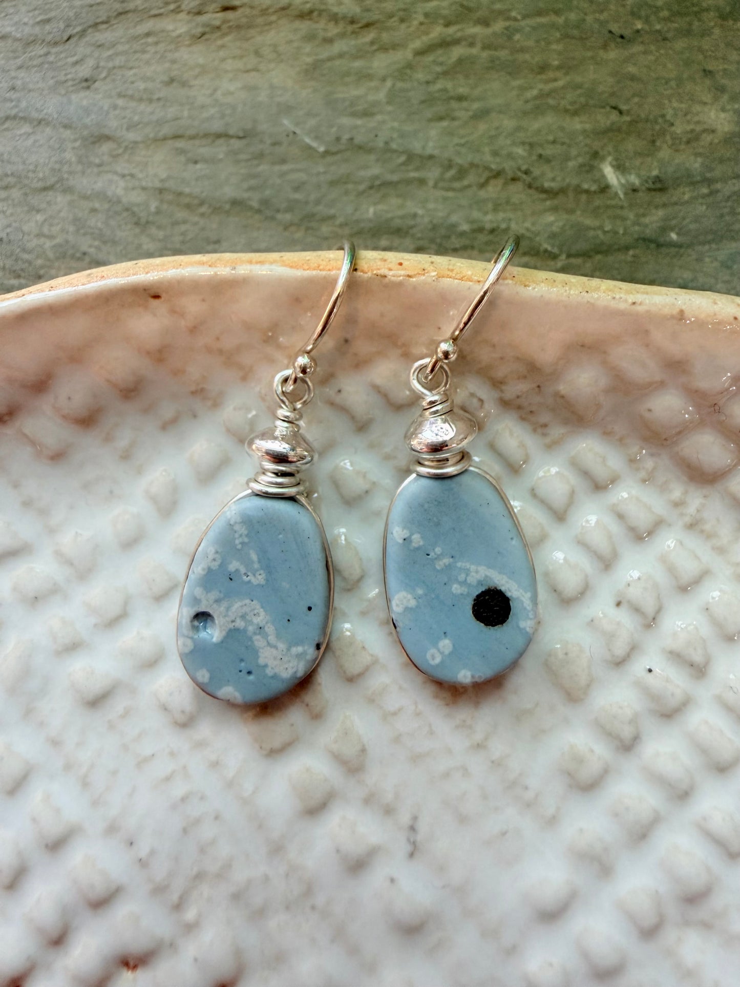 Leland Blue Rare Light Blue Earrings