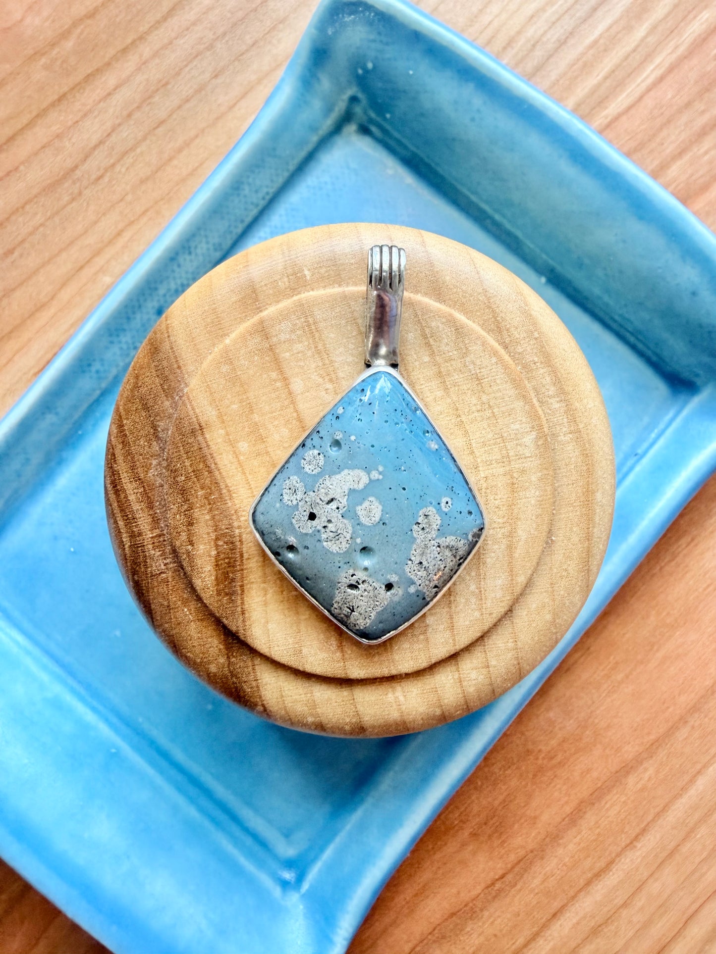 Sterling Silver Leland Blue Pendant