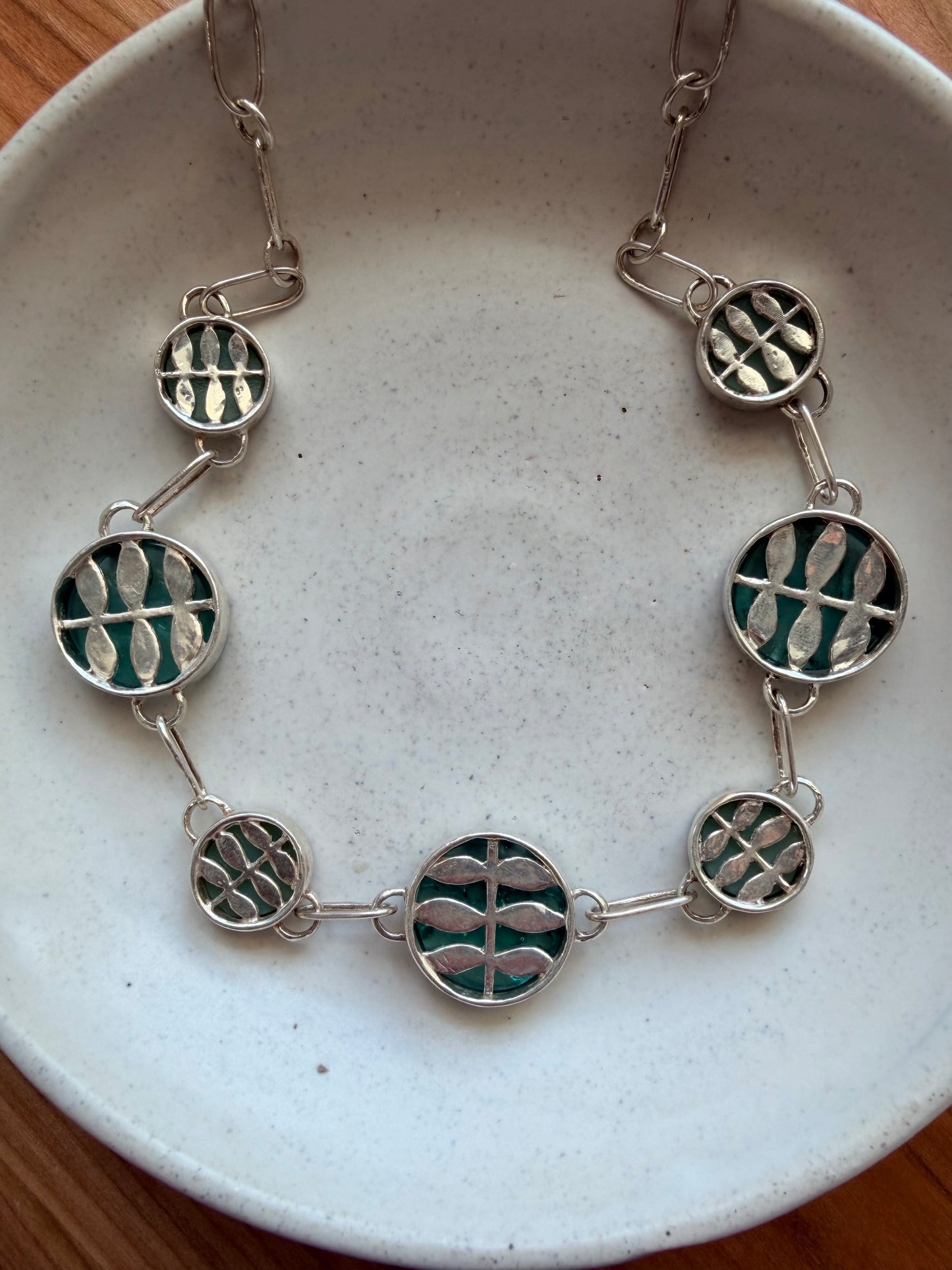 Spring Glass Necklace