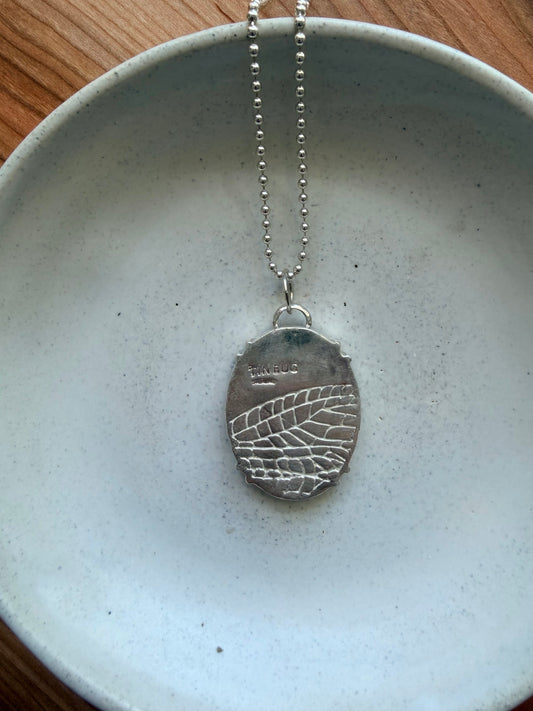 Oiled Lightning Necklace