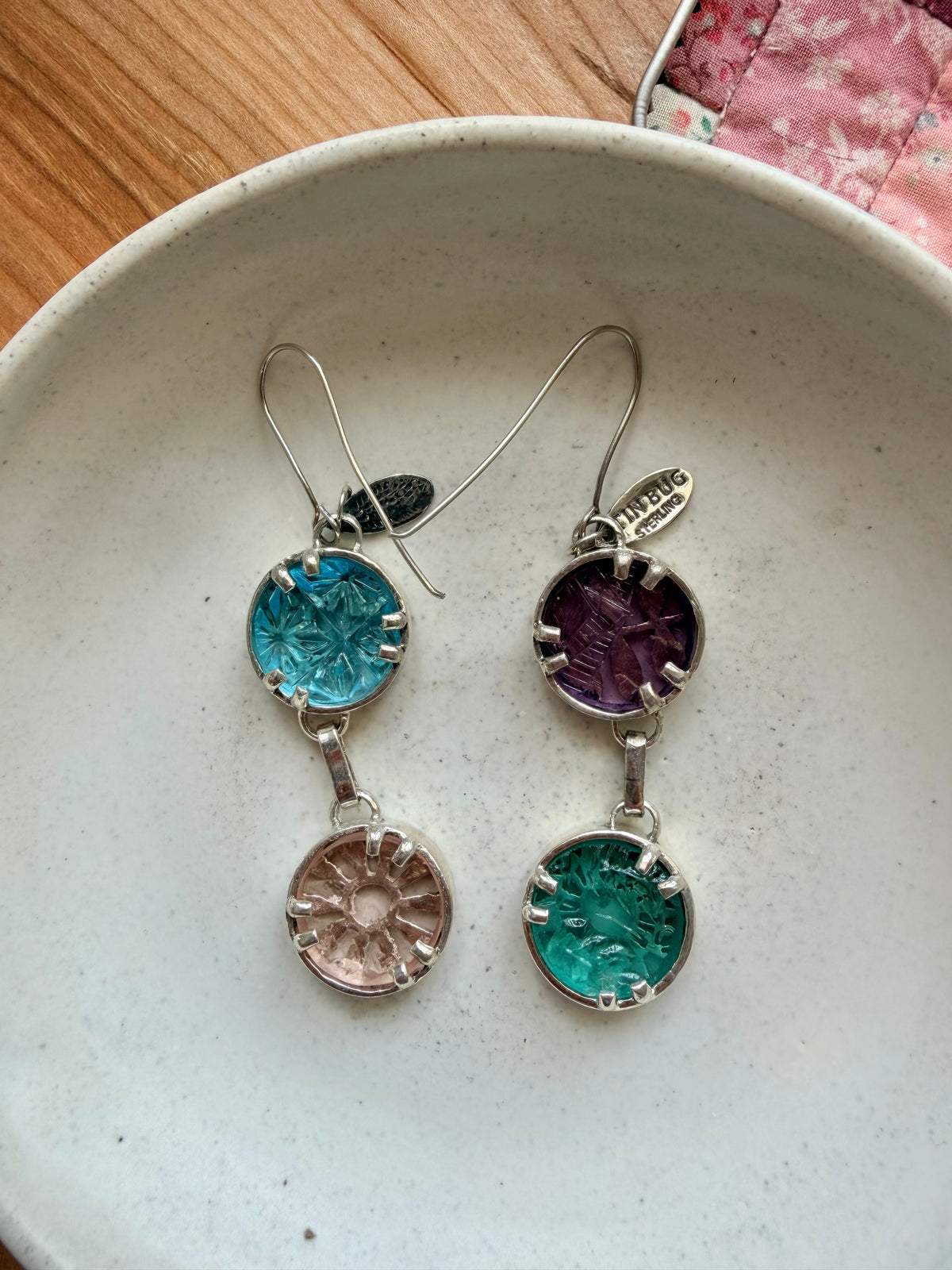 Pastel Bouquet Earrings