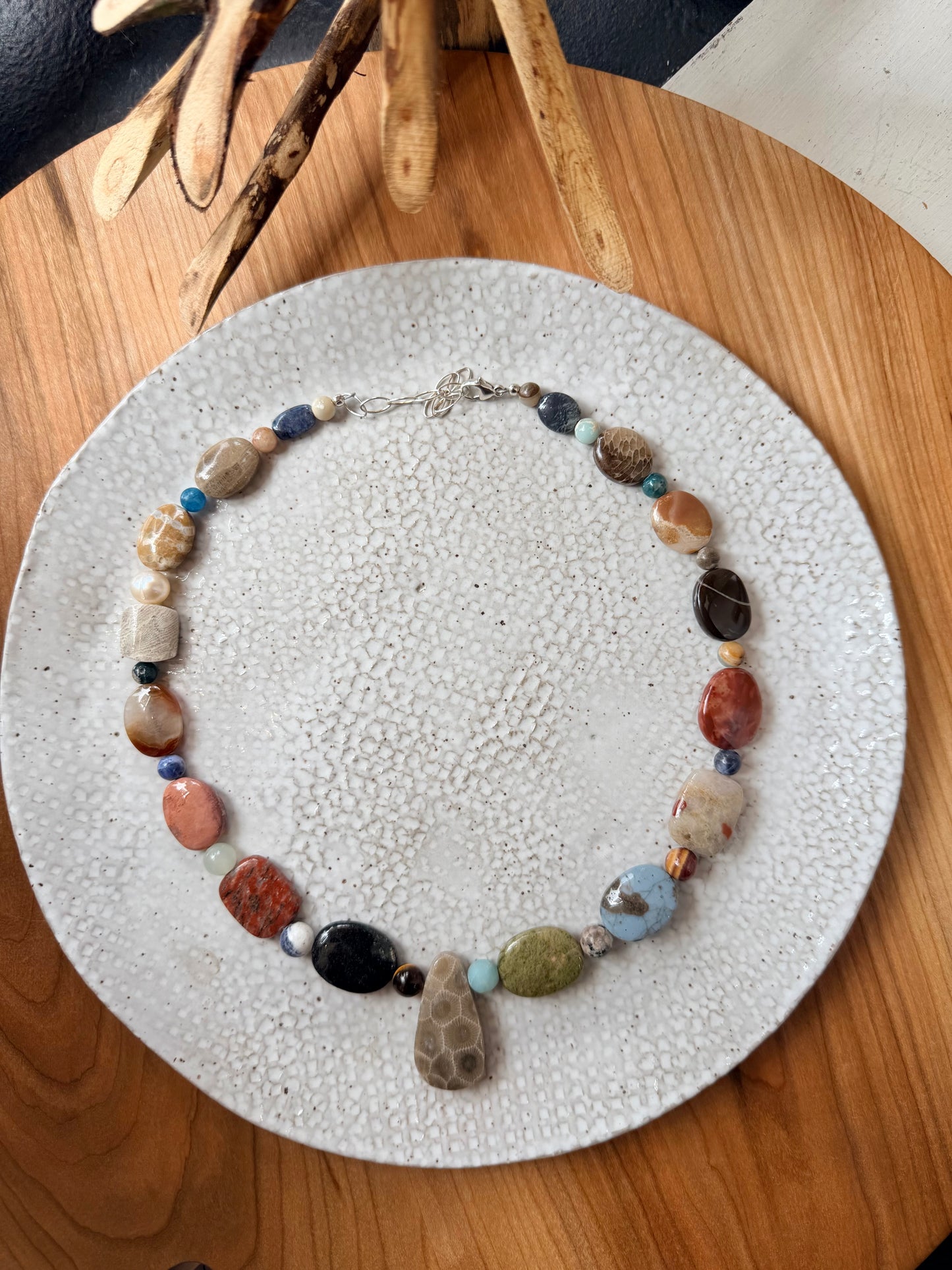 Walk the Beach Necklace - 80% MI Stone (Two Styles)