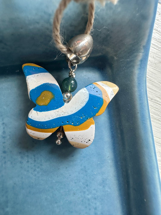 Fordite Carved Pendant