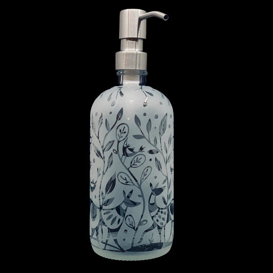 "Fox Forest" Soap/Sanitizer Dispenser