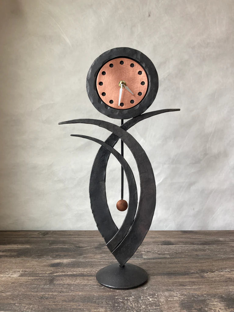 Forged Steel Mantel Clock
