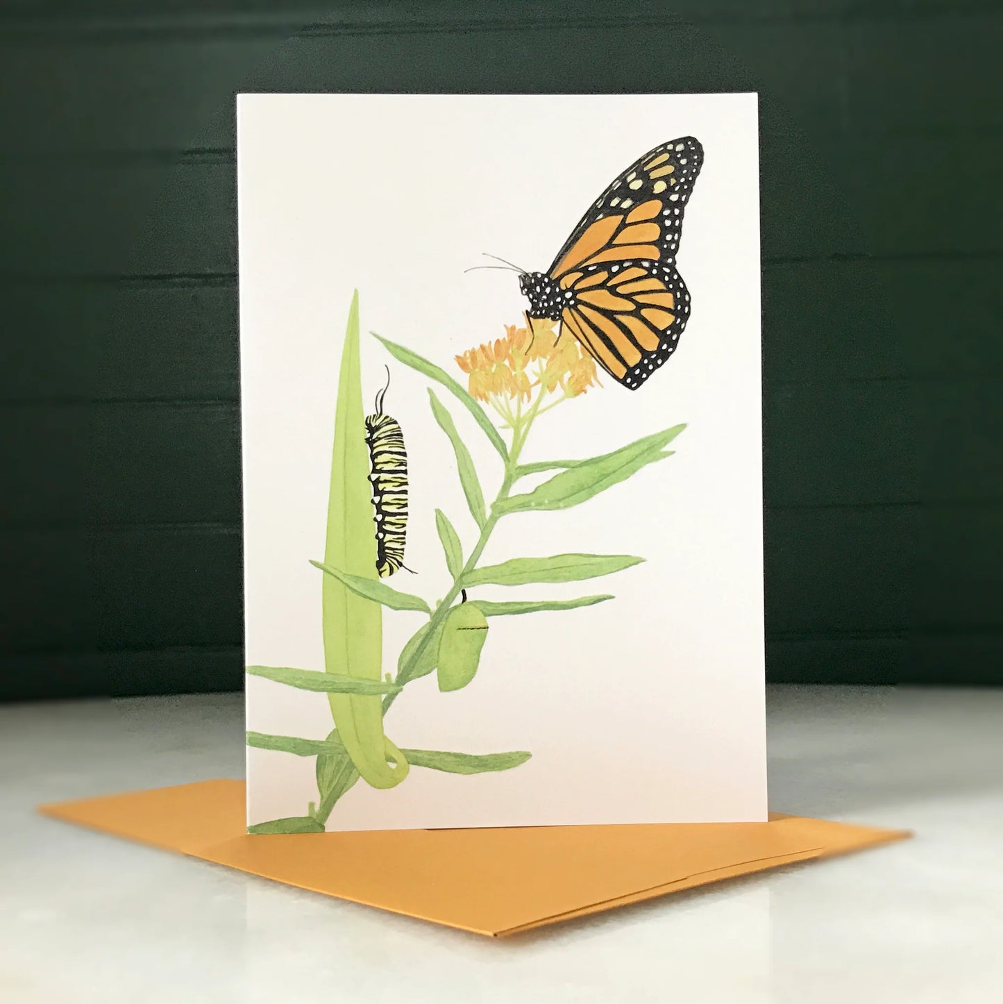 Monarch Greeting Card