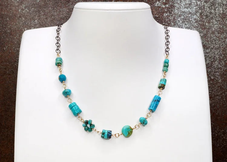 Turquoise Smorgasbord Necklace