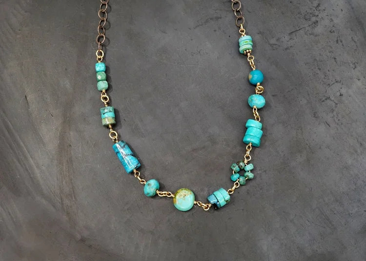 Turquoise Smorgasbord Necklace