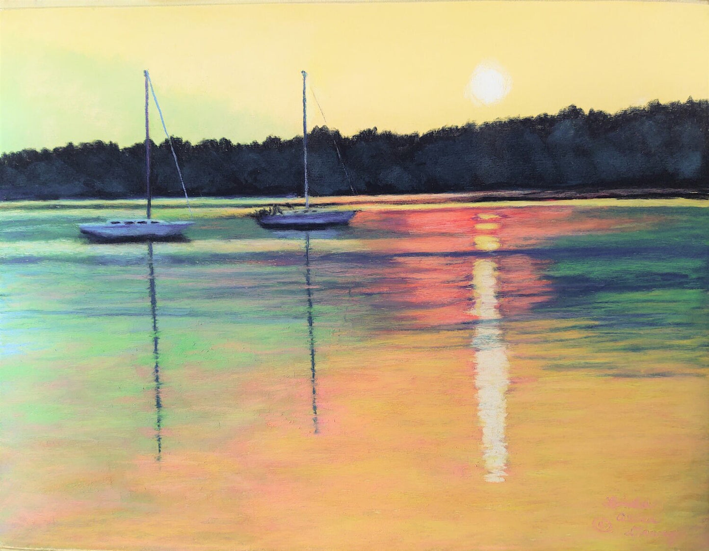 "Suttons Bay Sunrise" 11 x 14 Gallery Wrapped Canvas Print