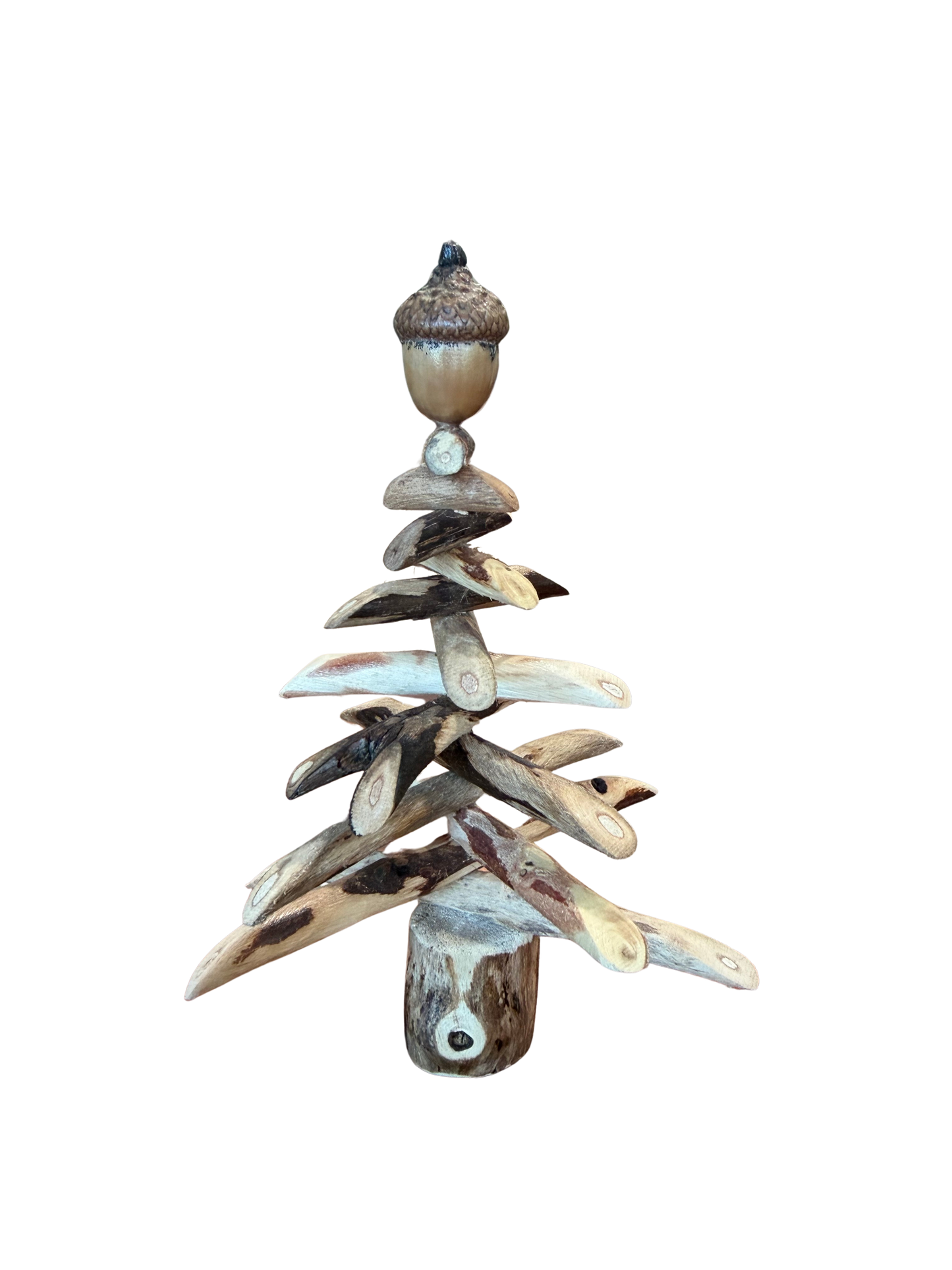 Hardwood Tree - 6" with Acorn Top (SLM-0003A)