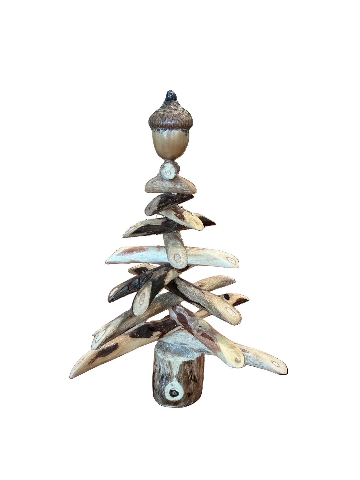 Hardwood Tree - 6" with Acorn Top (SLM-0003A)