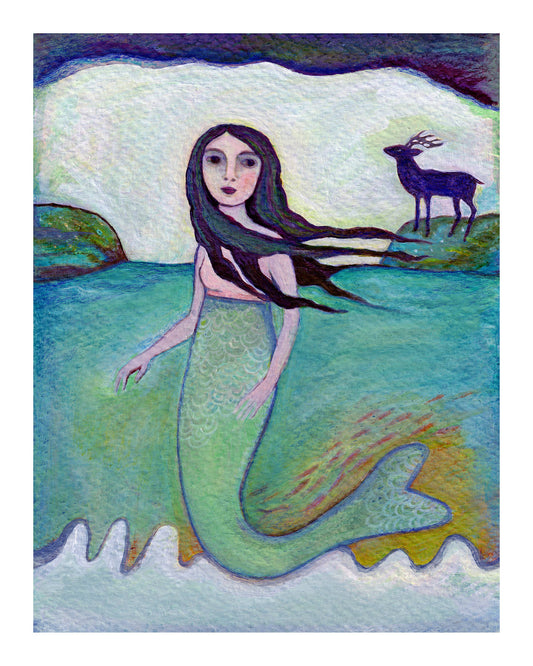 Mermaid Art Print