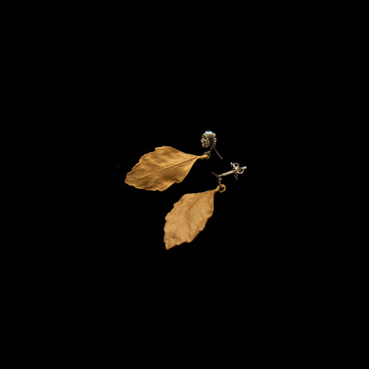 Autumn Birch Post Earrings