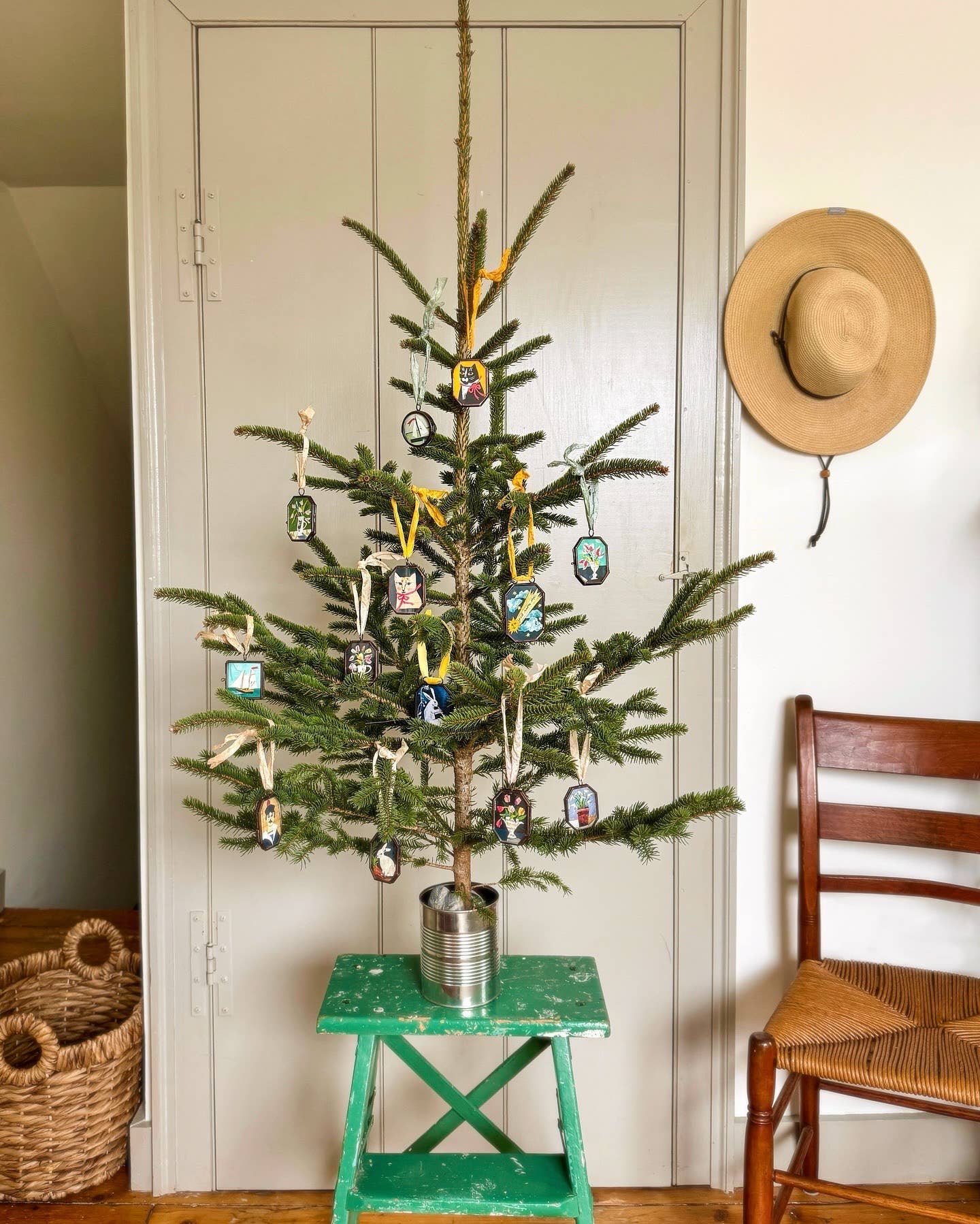 Riding Day ~ Art Locket Ornament Equestrian Decor Handmade