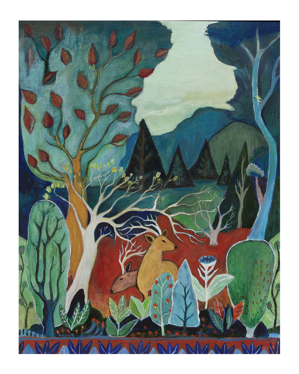 Branches Art Print