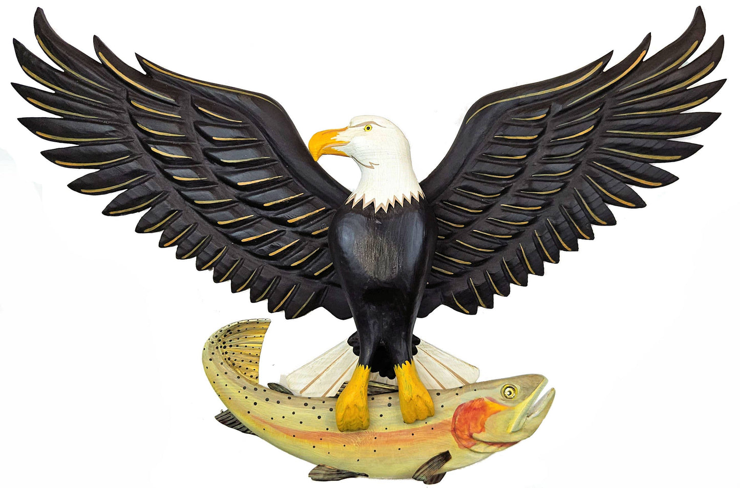 Flying Eagle with Fish: Cutthroat Trout