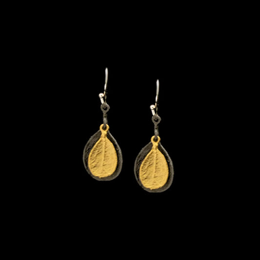 Bahamian Bay Leaf Earrings