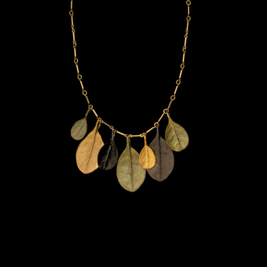 Bahamian Bay Leaf Necklace - 16inch