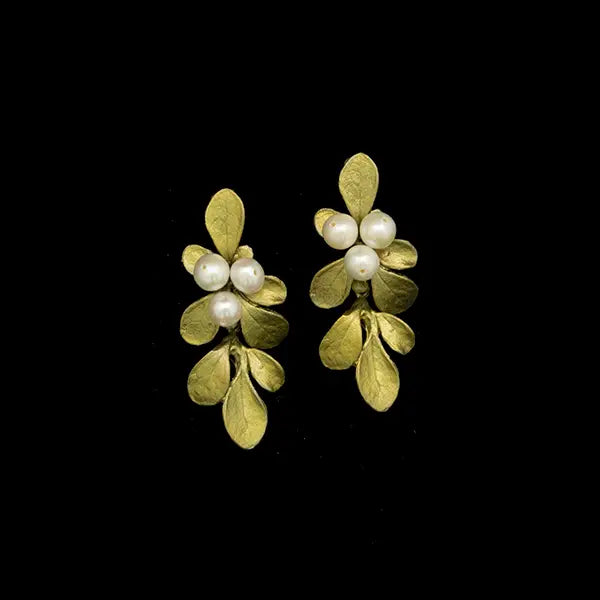 Barberry Post Earrings