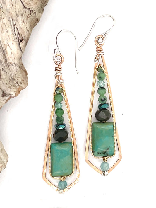 Blade of Grass Earrings