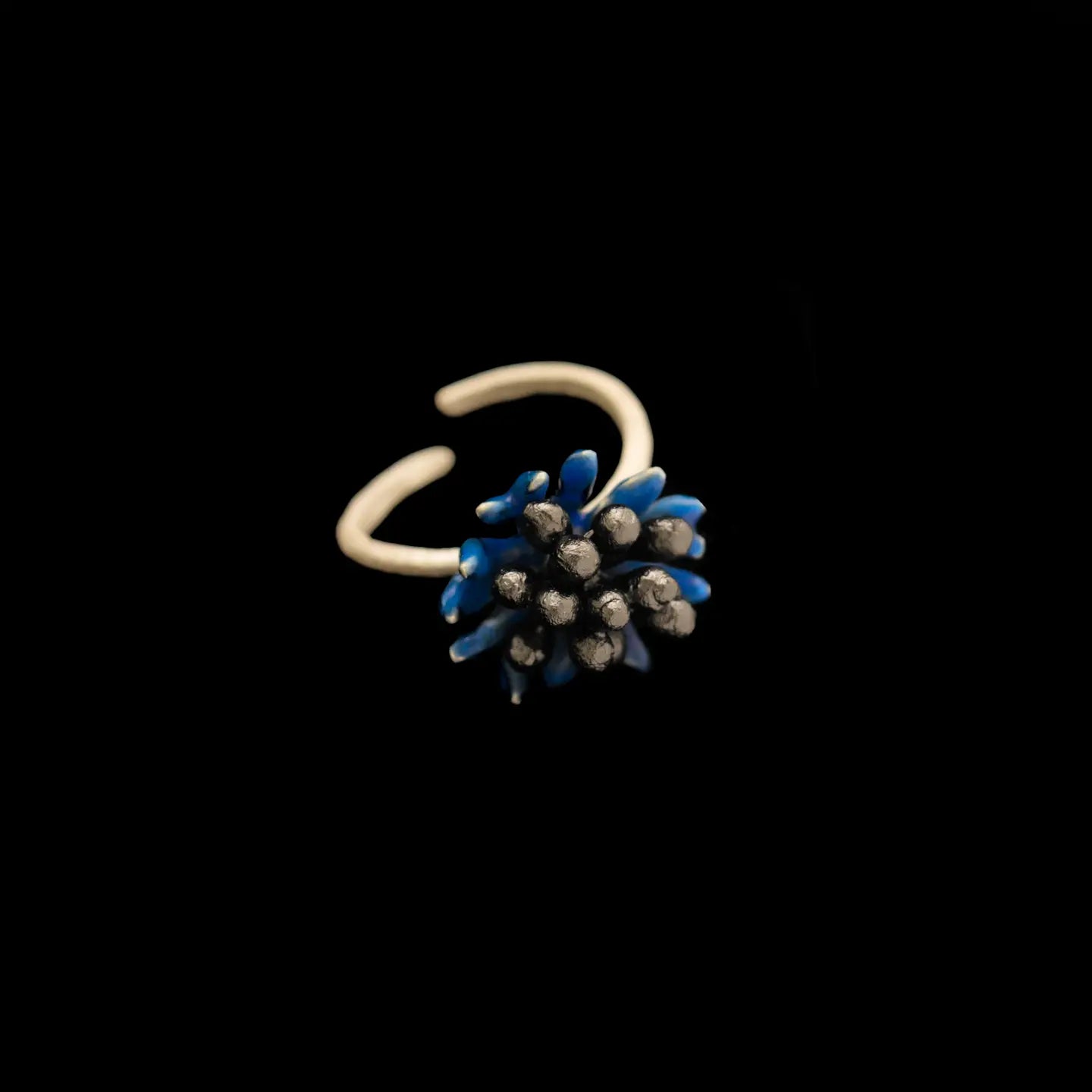 Blue Cornflower Ring