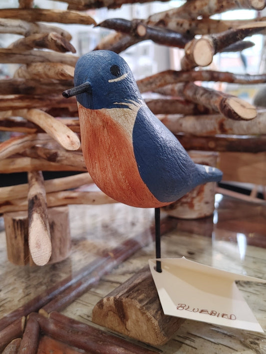 carved-bluebird-wooden-decor
