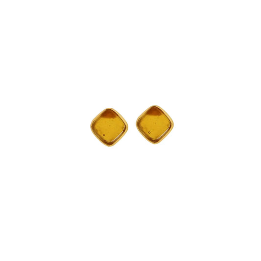 Bubble Diamond Post Earrings