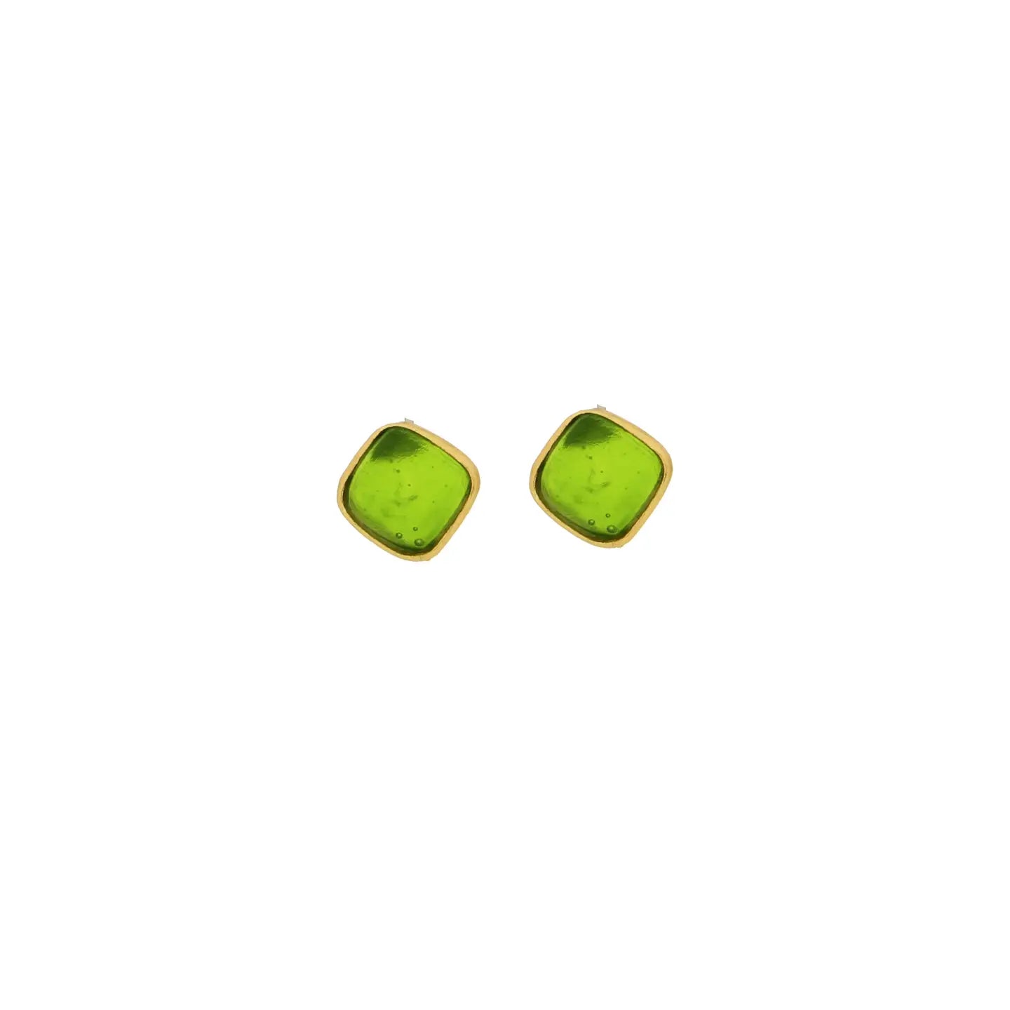 Bubble Diamond Post Earrings