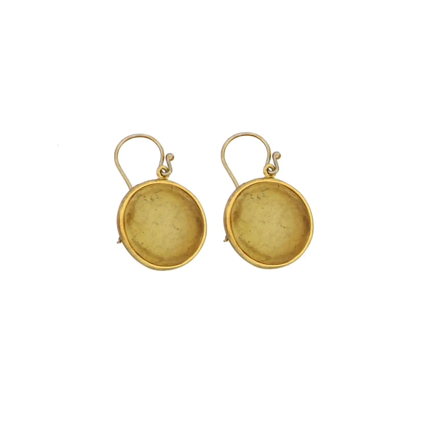 Bubble Drop Earrings - Amber
