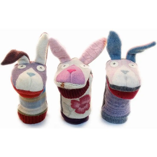 Bunny Puppet - Wool
