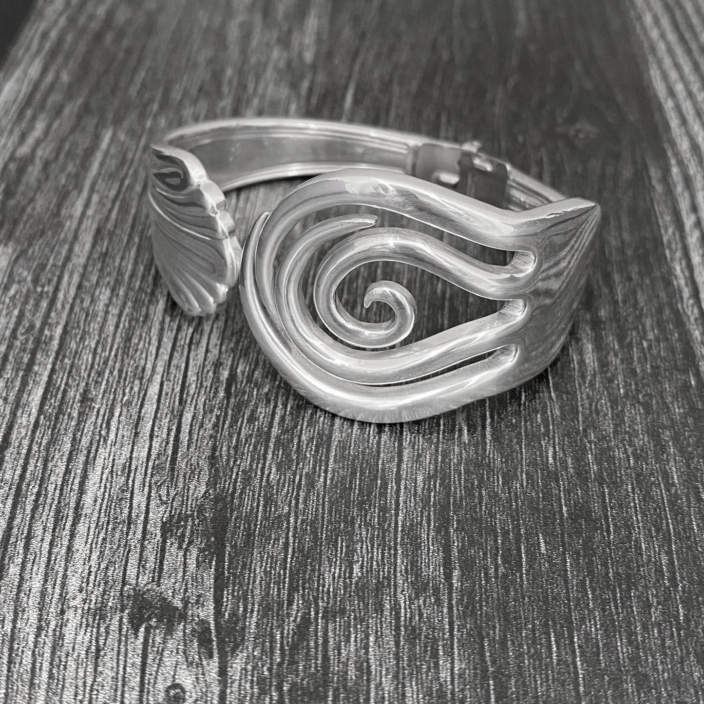 Fork Bracelet - Octopus Spiral #2