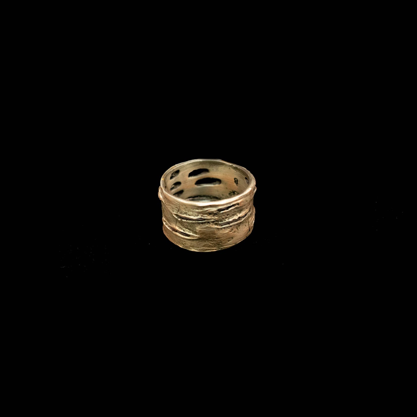 Birch Bark Medium Ring (8)