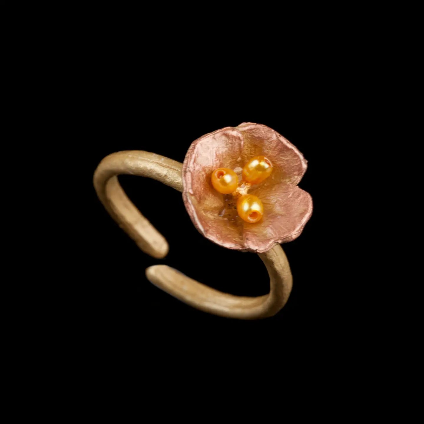 california-poppy-gold-ring-pearl-accent