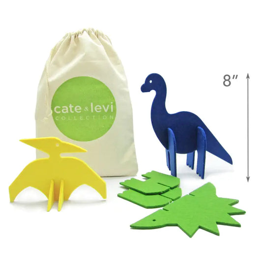 Felt Dinosaur Puzzle Kit