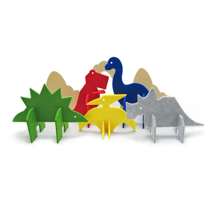 Felt Dinosaur Puzzle Kit