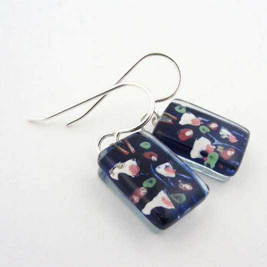 Cherry Blossom Drop Earrings