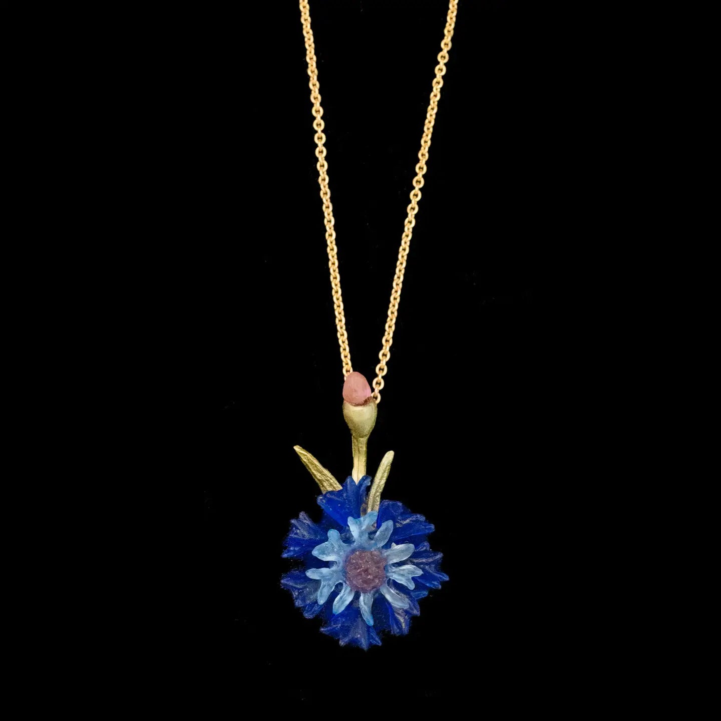 Cornflower 16" Adj. Large Pendant