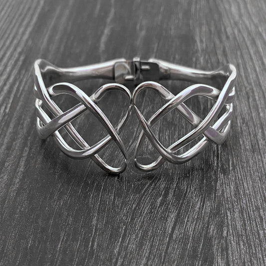Double Celtic Knot Fork Bracelet