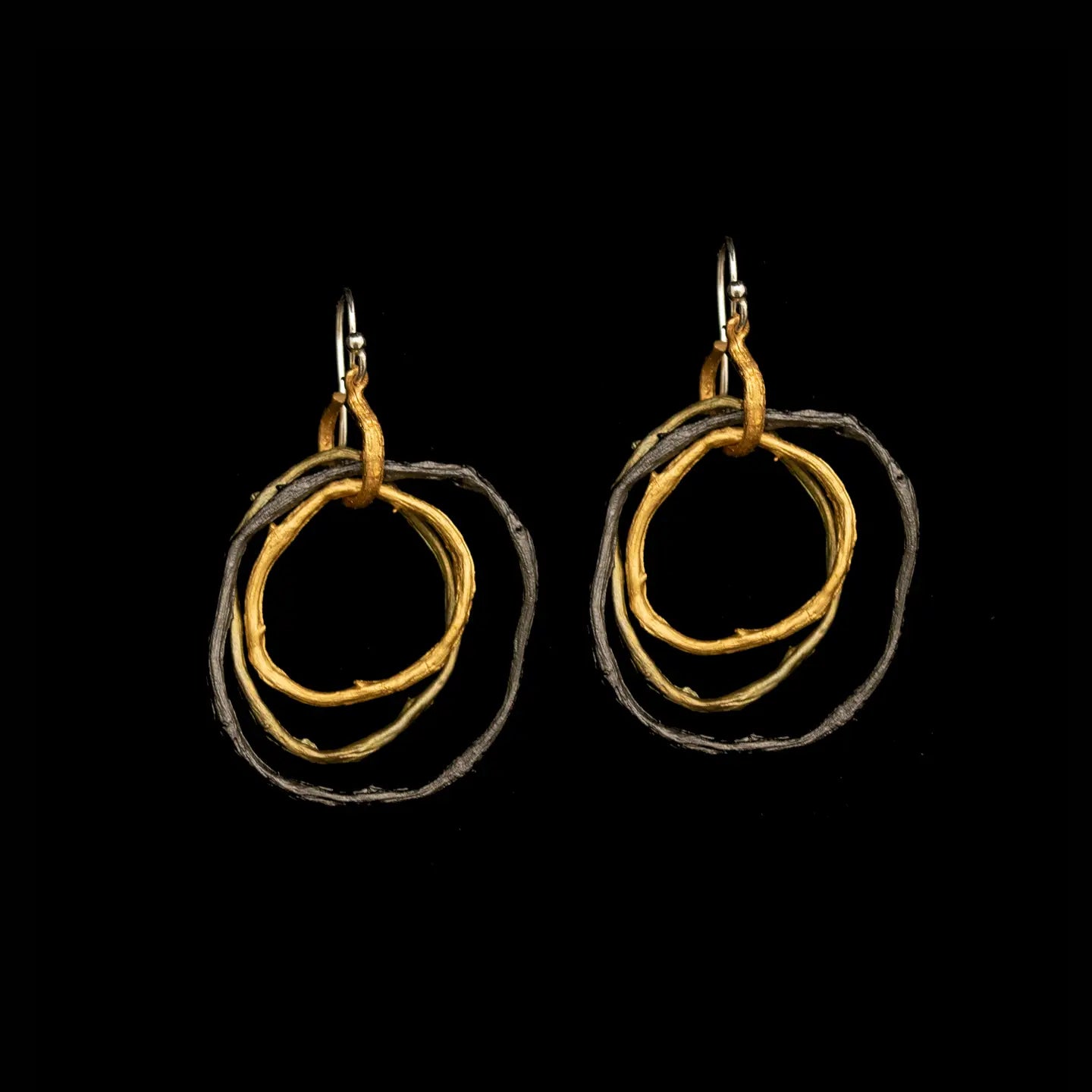 Driftwood Hoop Earrings