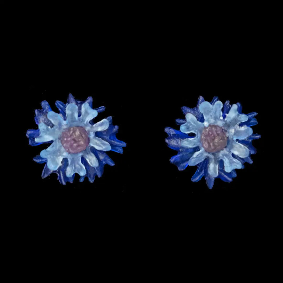 Cornflower Post Earrings