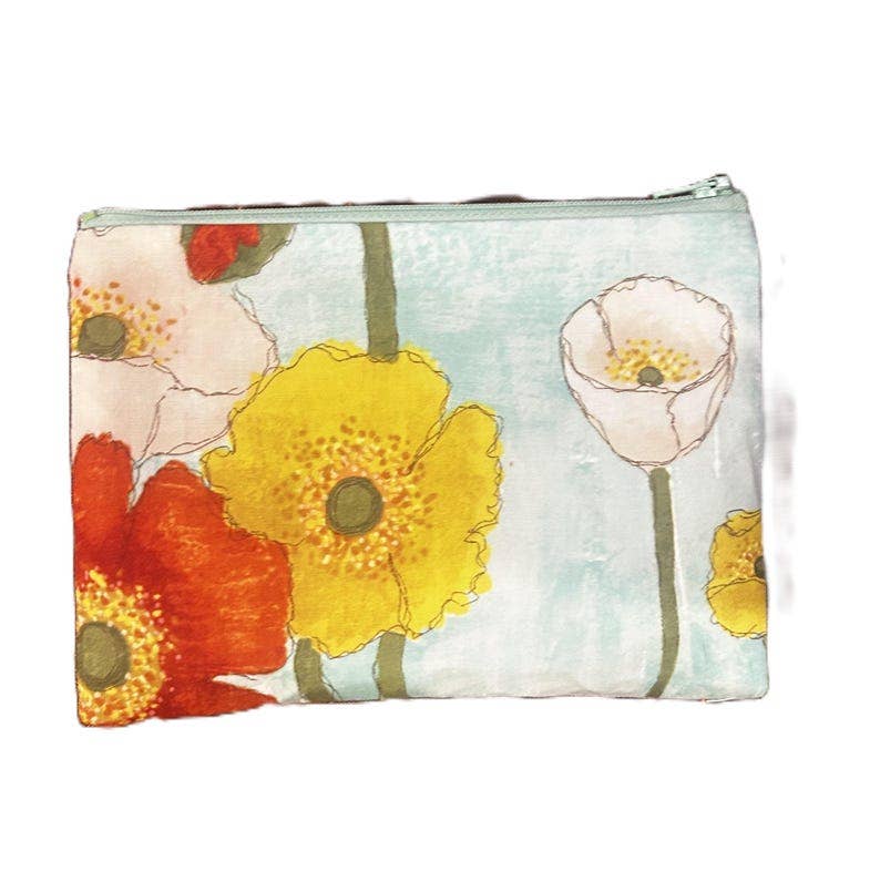 Floral Pouch: Medium