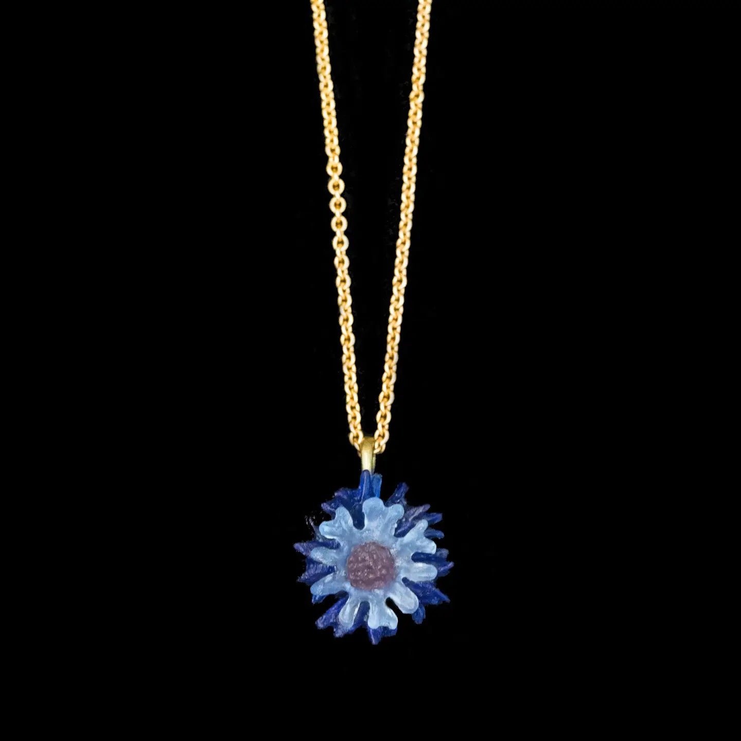 Cornflower 16" Adj. Pendant