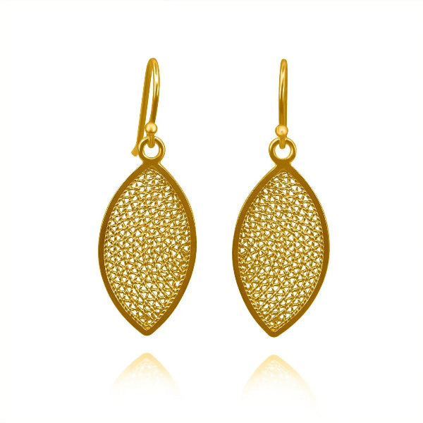 Eden Gold Filigree Earrings