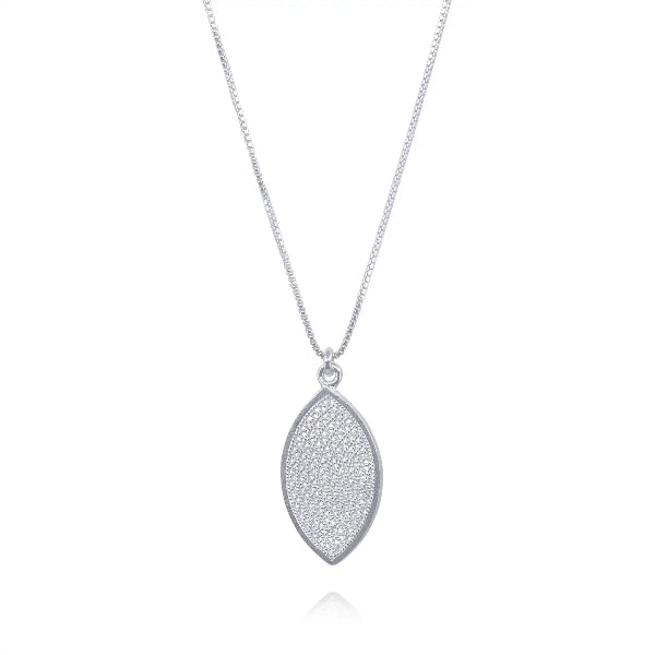 Eden Silver Pendant Necklace