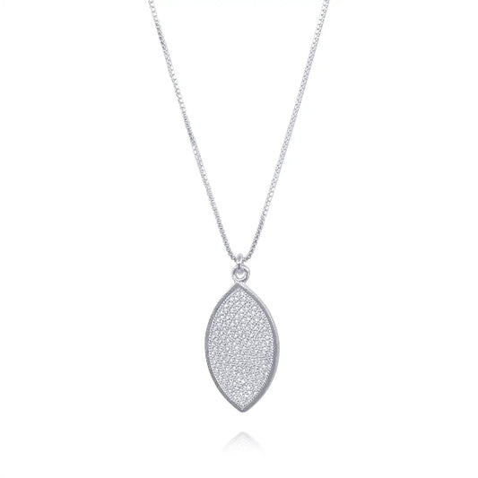 Eden Silver Pendant Necklace